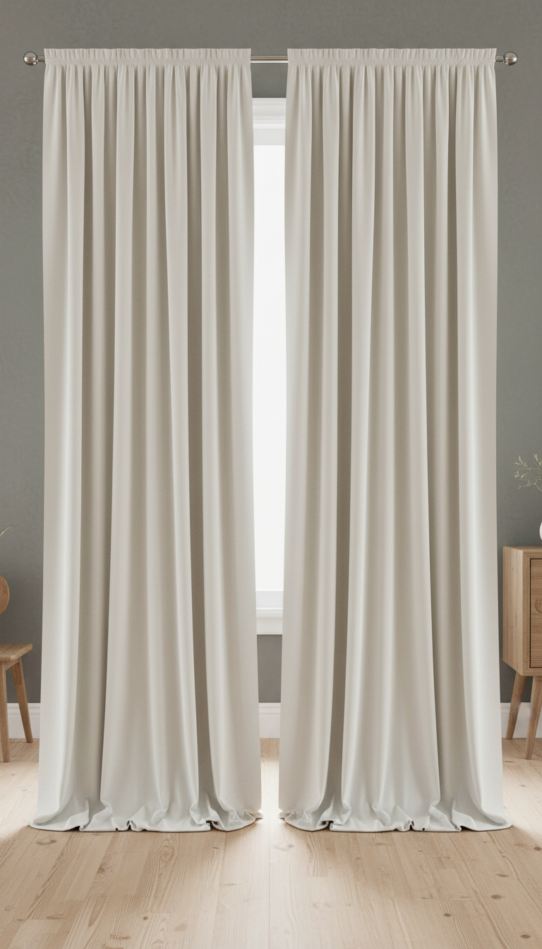 Linen Drape With Subtle Sheen